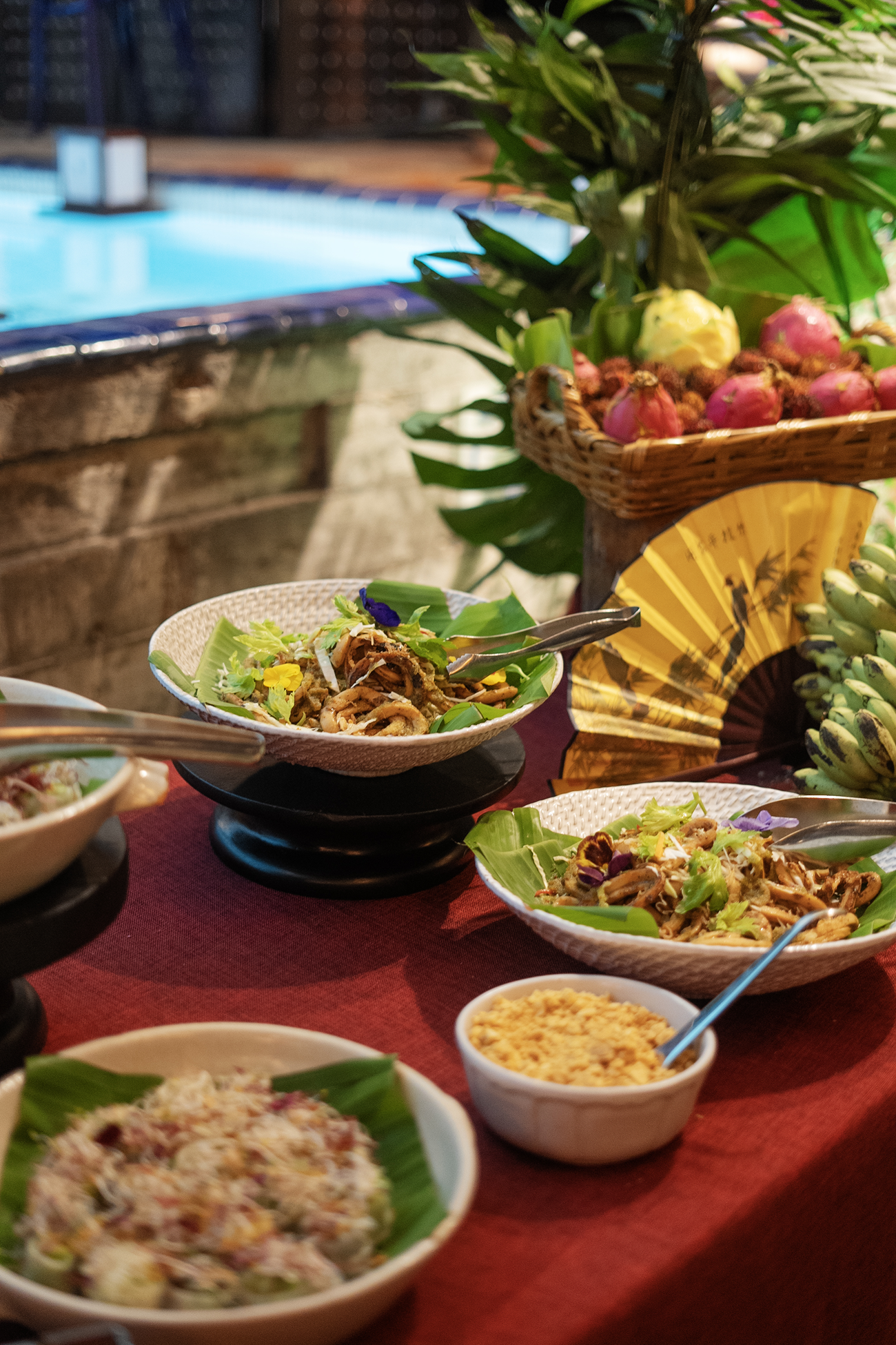 Gastronomía Thai en el rooftop de Banyan Tree Puebla México